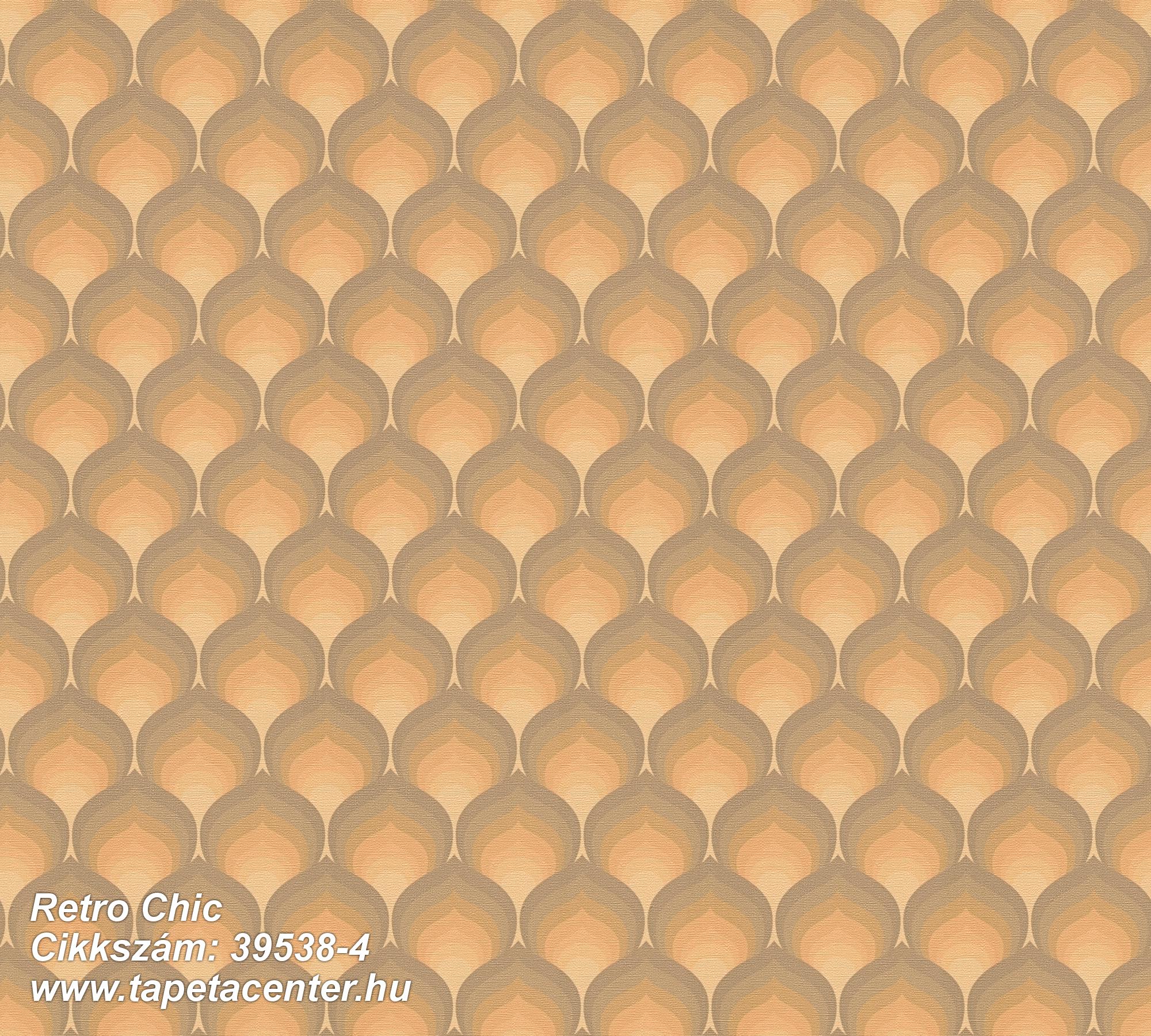 Retro,textil hatású,barna,narancs-terrakotta,súrolható,vlies tapéta Retro,textil hatású,barna,narancs-terrakotta,súrolható,vlies tapéta